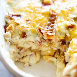 Chicken Bacon Ranch Lasagna - Chef In Training