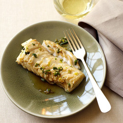 Ginger-steamed Cod Fillets