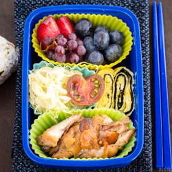 Honey Soy Sauce Chicken Bento