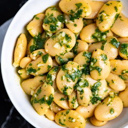 Lemon Garlic Butter Bean Salad