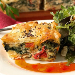 Tomato Spanakopita