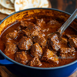 Carne Guisada With Flour Tortillas