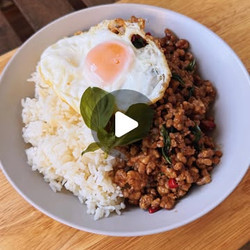Thai Basil Pork Stir-fry