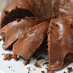 Triple Chocolate Zucchini Bundt Cake