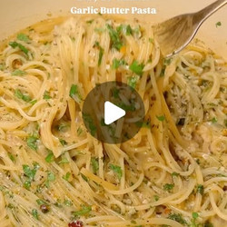 20-minutes Garlic Butter Pasta