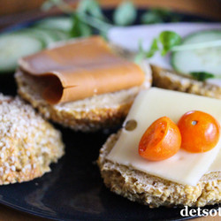 Proteinrundstykker (havrerundstykker Med Cottage Cheese)
