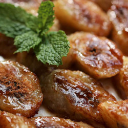 Air Fryer Caramelized Bananas