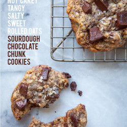 Sourdough Chocolate Chip Cookies
