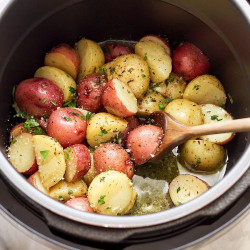 Instant Pot Garlic Brown Butter Potatoes
