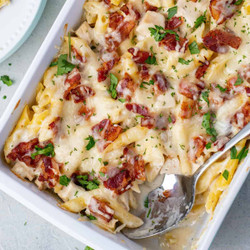 Chicken Bacon Ranch Casserole