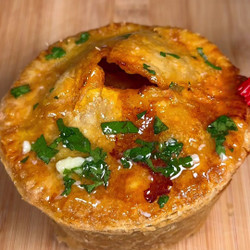 Butter Chicken And Bombay Potato Pie
