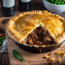 British Steak &amp; Ale Pie (pub-style Recipe)