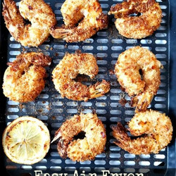 Perfectly Crispy Air Fryer Shrimp