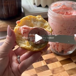 Whipped Strawberry Butter