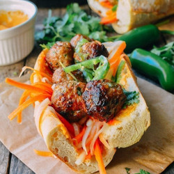 Meatball Banh Mi