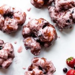 Homemade Berry Fritters