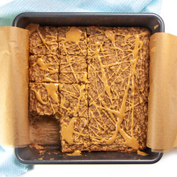 Kid-favorite Peanut Butter Banana Baked Oatmeal