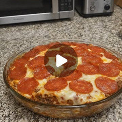 Weight Watchers Pepperoni Pizza Casserole
