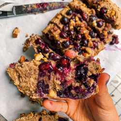 Blueberry Banana Nut Bread