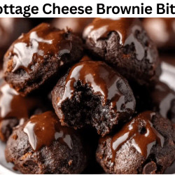 Cottage Cheese Brownie Bites