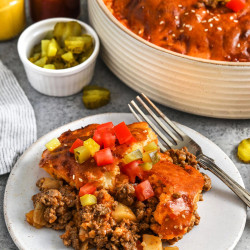 Cheeseburger Pot Pie