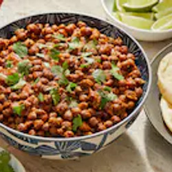 Chole (curried Brown Chickpeas)