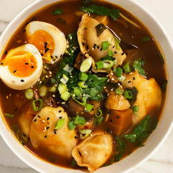 Dumpling Noodle Soup
