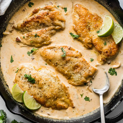 Pollo En Chipotle (creamy Chipotle Chicken)