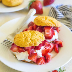 Low-carb Strawberry Shortcake