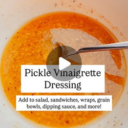 Pickle Vinaigrette Dressing
