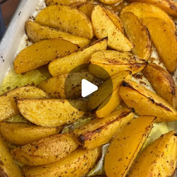 Greek Lemon Roasted Potatoes