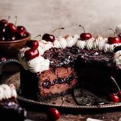 Black Forest Cheesecake