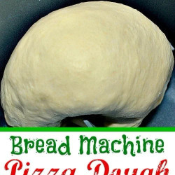 Bread Machine Pizza Dough