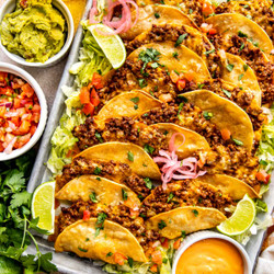Crispy Beef Tacos (baked Not Fried!)