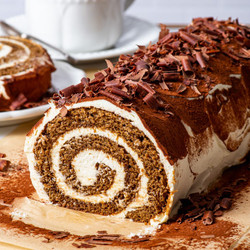 Tiramisu Swiss Roll (gluten Free)