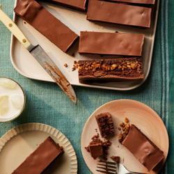 Toffee Crisp Brownie