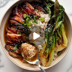 Miso + Ginger Chicken Brothy Rice