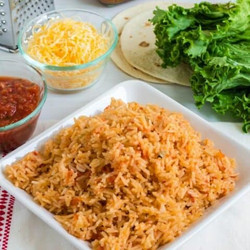 Easy Instant Pot Spanish Rice - Only 4 Ingredients!