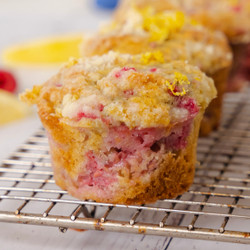 Lemon Raspberry Muffins