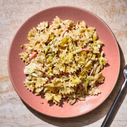 Creamy Sesame Pasta Slaw