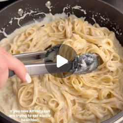Higher Protein Alfredo Sauce