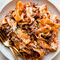 Weekend Braised Beef Ragu With Pappardelle