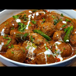 Shahi Chicken Kofta Curry - How To Make Chicken Kofta - Chicken Kofta Curry Recipe