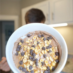 Snickers Protein Cheesecake