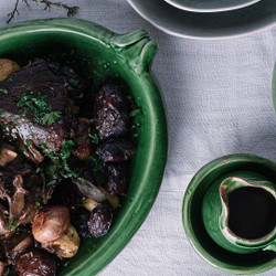 Slow Cooked Beef Bolar Roast With Smashed Potatoes Recipe | Beef + Lamb New Zealand