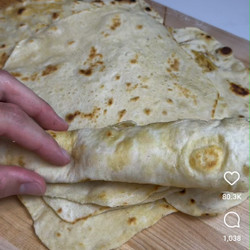 Homemade Flour Tortillas