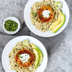 Easy Eggless Salmon Patties
