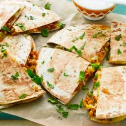 Easy Vegetarian Quesadilla