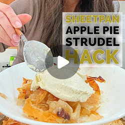 Sheetpan Apple Pie Strudel Hack
