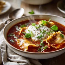 Easy Lasagna Soup